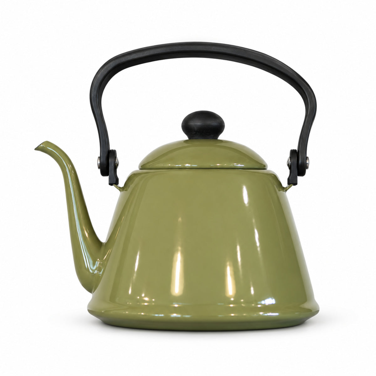 Noda Horo Enamel Stovetop Kettle in Olive