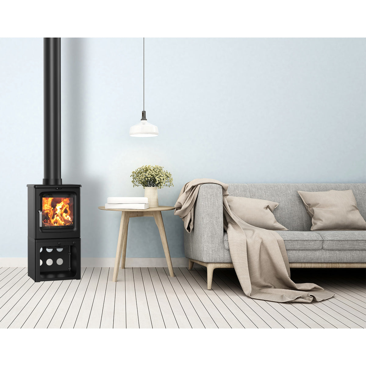 Peanut 3 4.7kW Wood-Burning Stove – manufacturer image 4