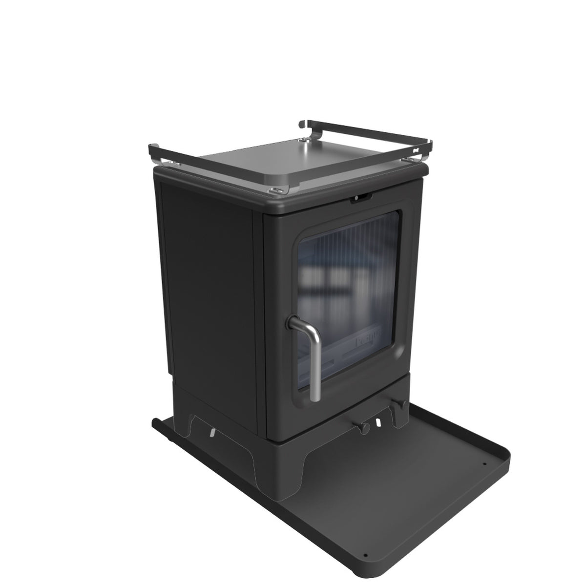 Peanut 3 Marine 4.7kW Wood-Burning Stove – isolated stove view