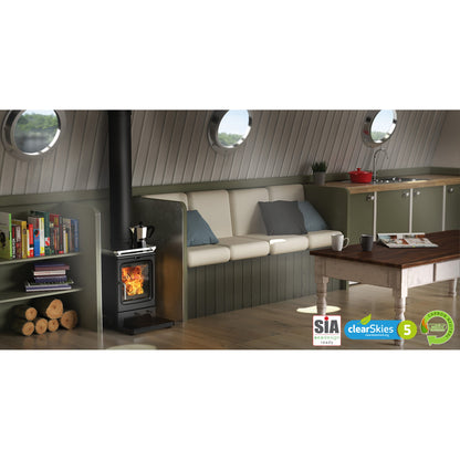 Peanut 3 Marine 4.7kW Wood-Burning Stove – manufacturer image 2