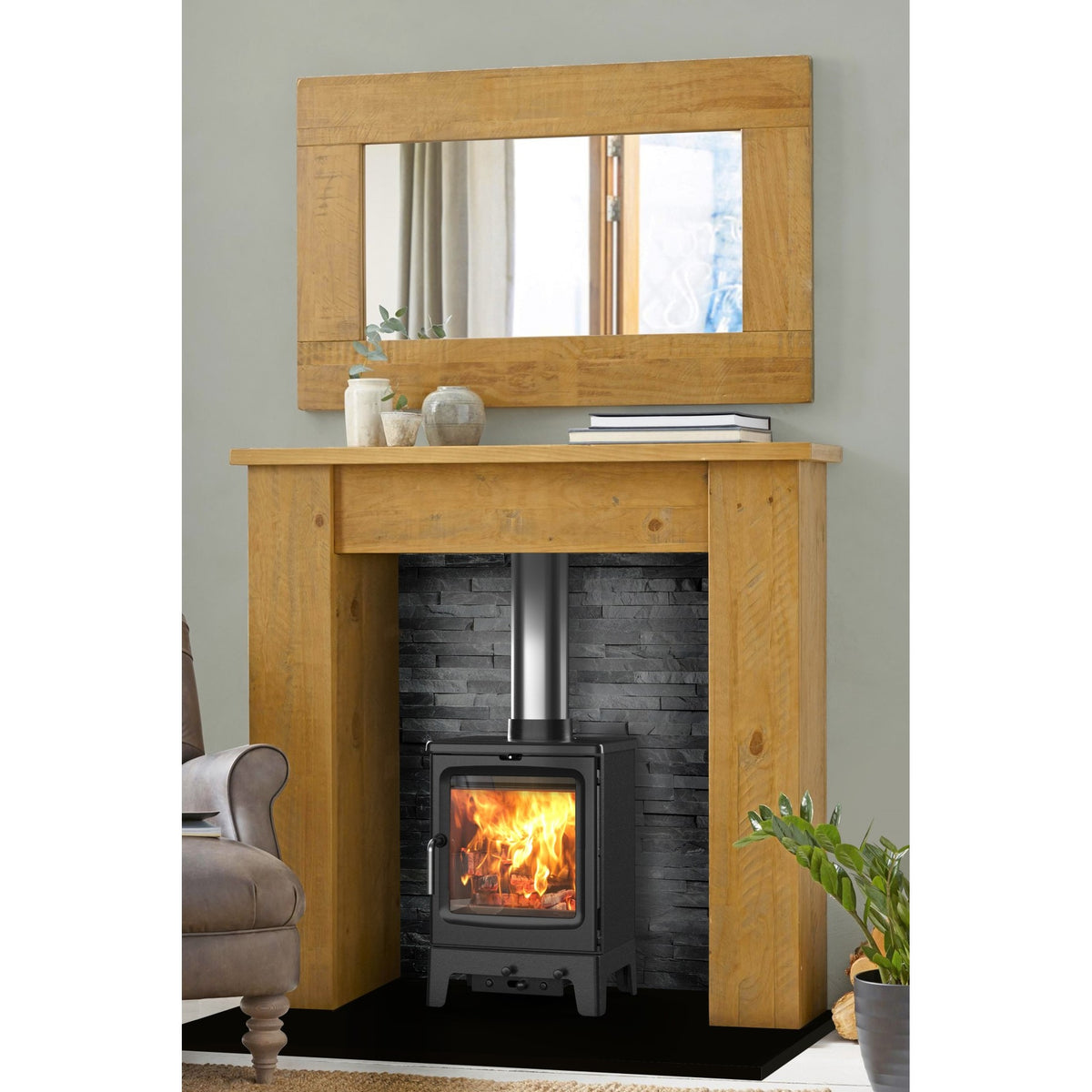 Peanut 5 5kW Wood-Burning Stove – manufacturer image 6