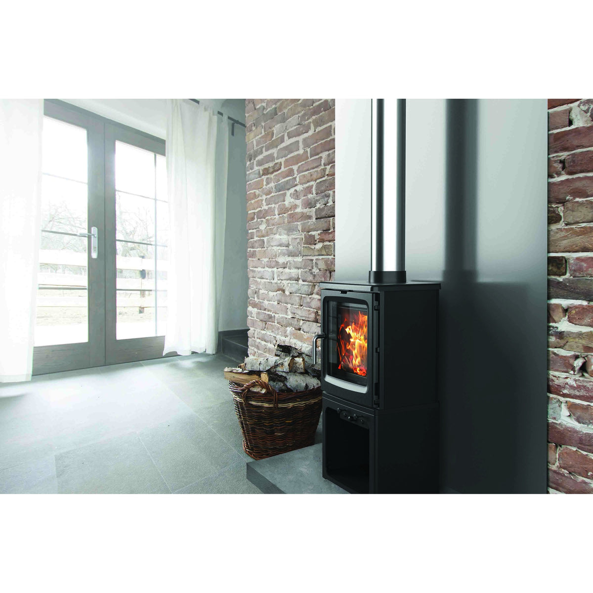 Peanut 5 5kW Wood-Burning Stove – manufacturer image 7