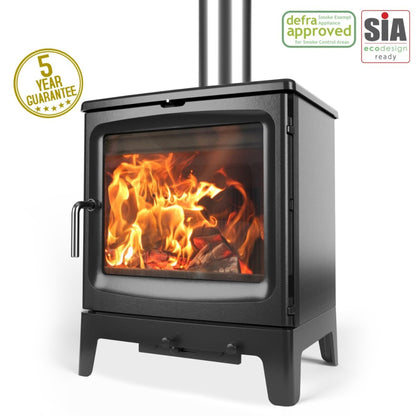 Peanut Bignut 5kW Wood-Burning Stove – isolated stove view