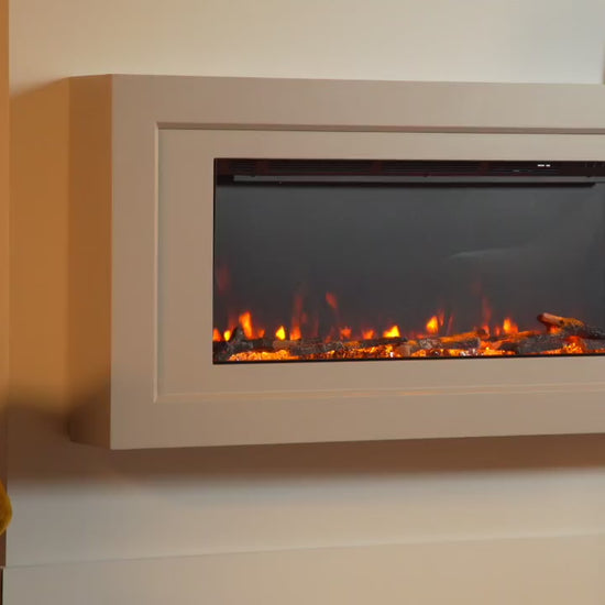 ACR PR-900E electric fireplace demonstration