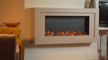 ACR PR-900E electric fireplace demonstration