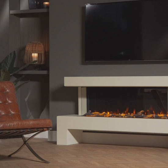 ACR PR-1200E electric fireplace demonstration
