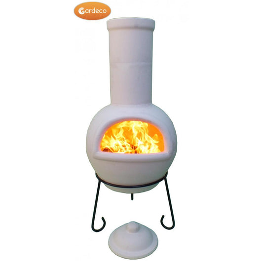 Sempra natural clay chiminea