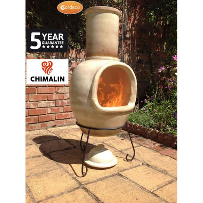 Asteria glazed cappucino chiminea