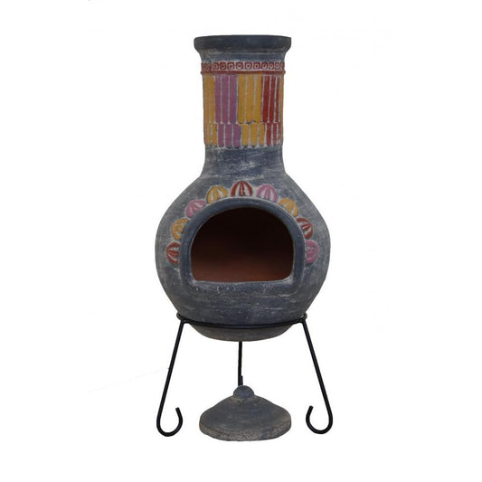 Plumas X-Large Mexican Chiminea in multi-colours