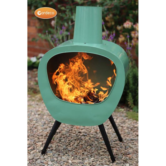 Stella chiminea in Lichen green