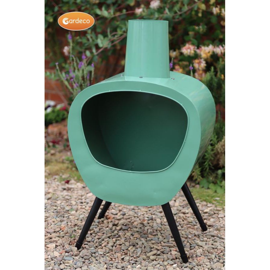 Stella chiminea in Lichen green