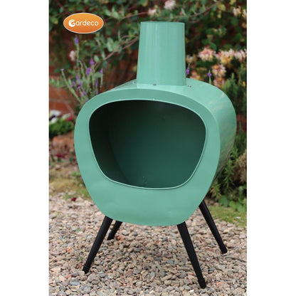 Stella chiminea in Lichen green