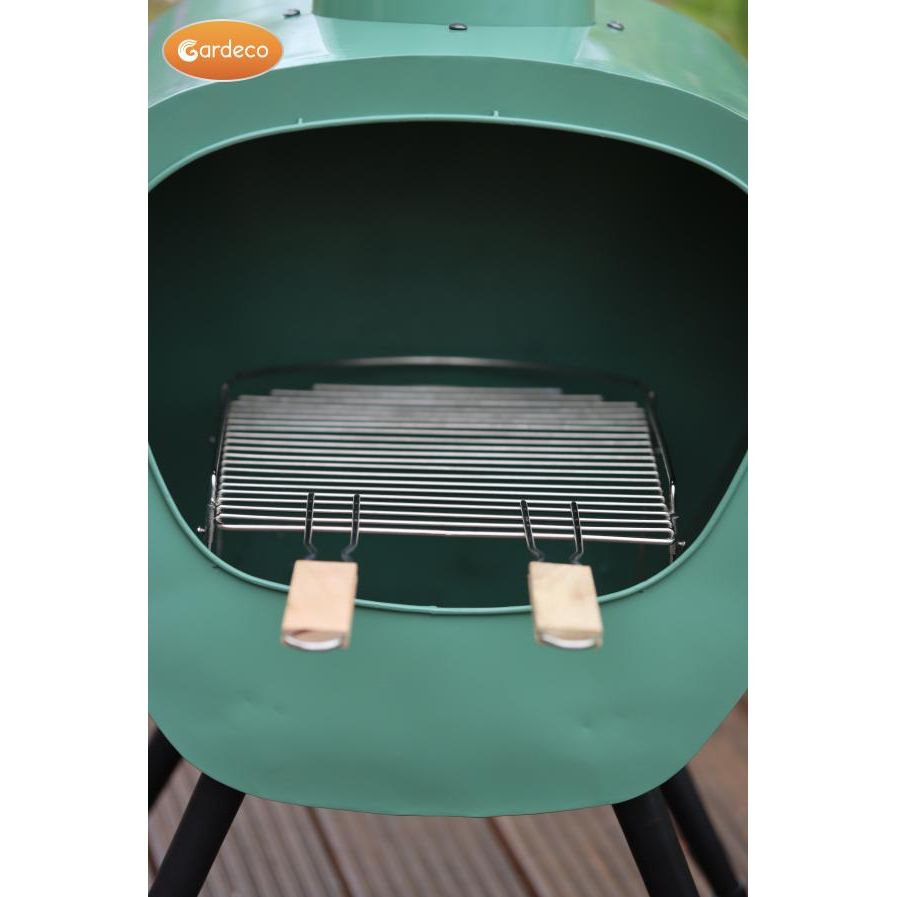 Stella chiminea in Lichen green