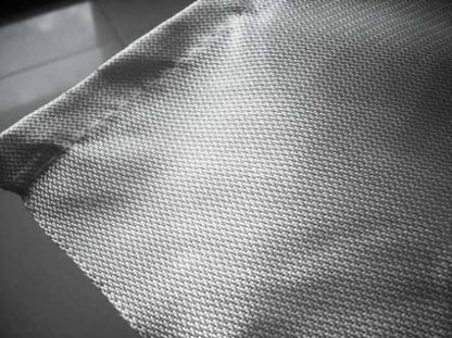 Close-up of textured fabric with a subtle pattern