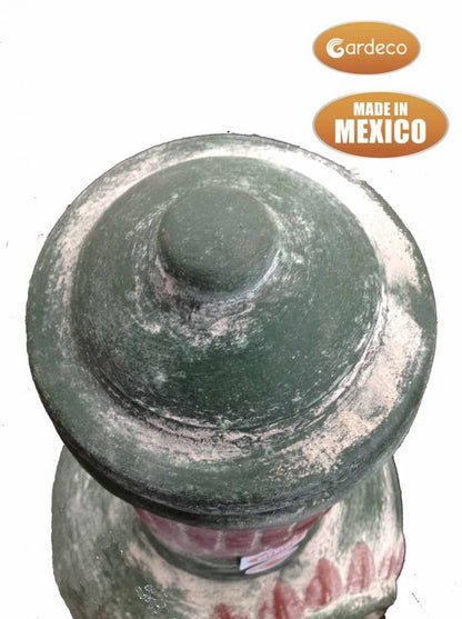 Plumas Large Mexican Chiminea – Green