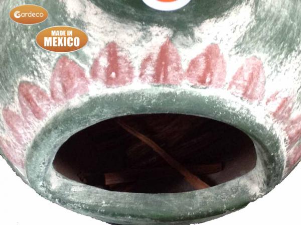 Plumas Large Mexican Chiminea – Green