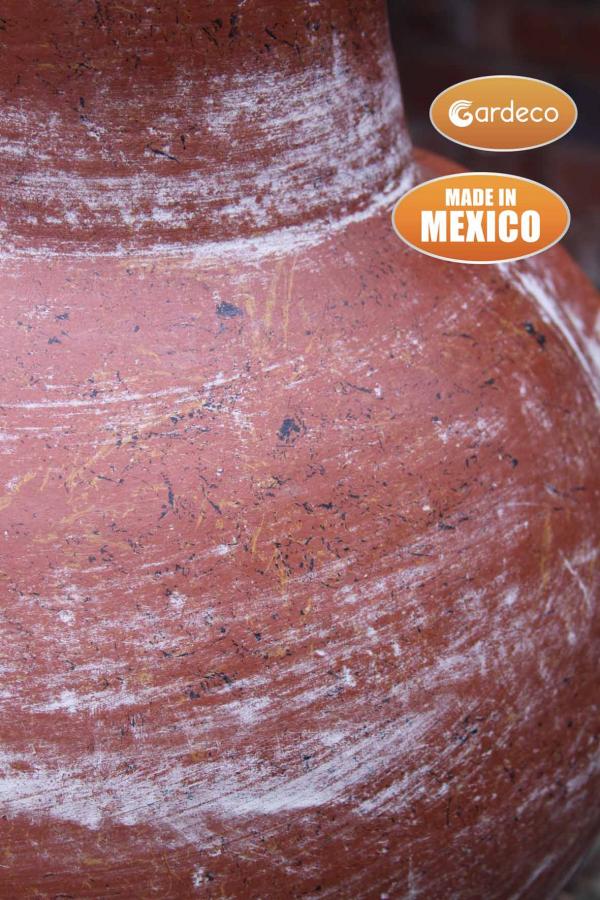 Sol Large Mexican Chiminea – Rustic Orange