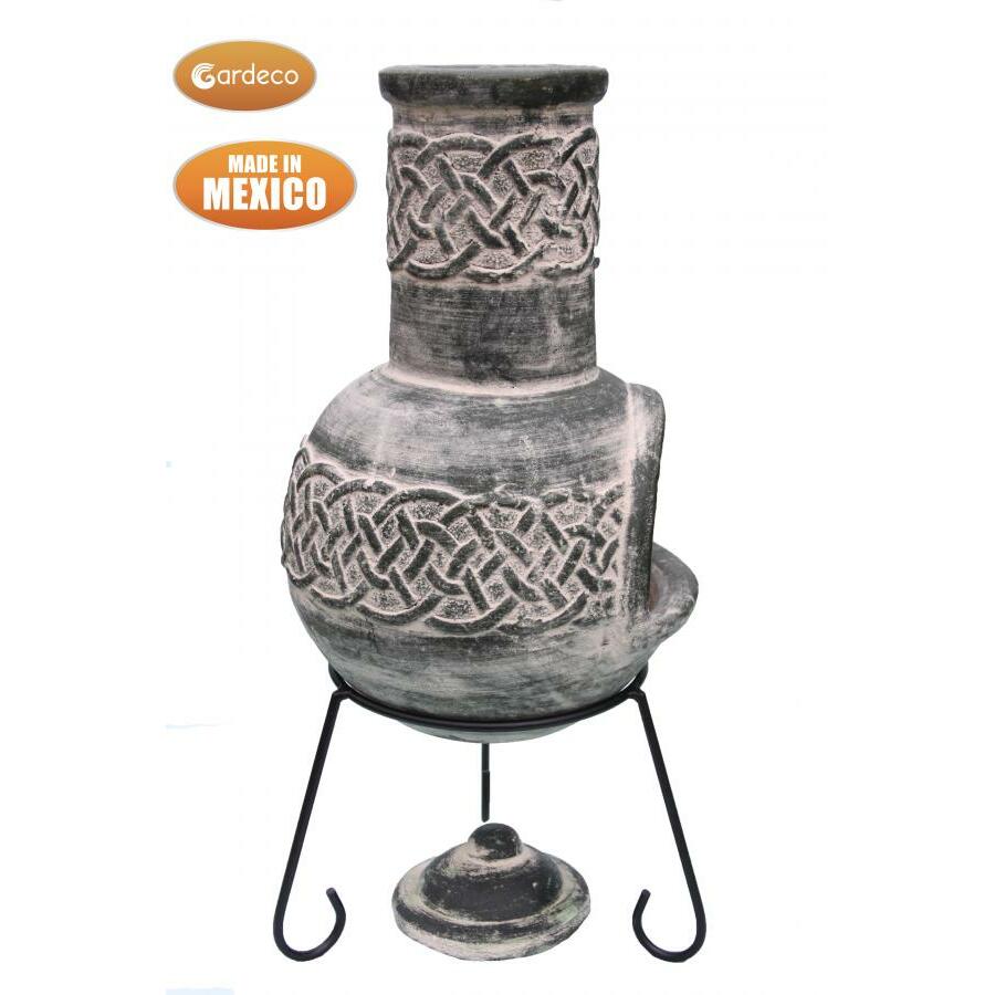 Edyth Medium Mexican Chiminea – Celtic Green