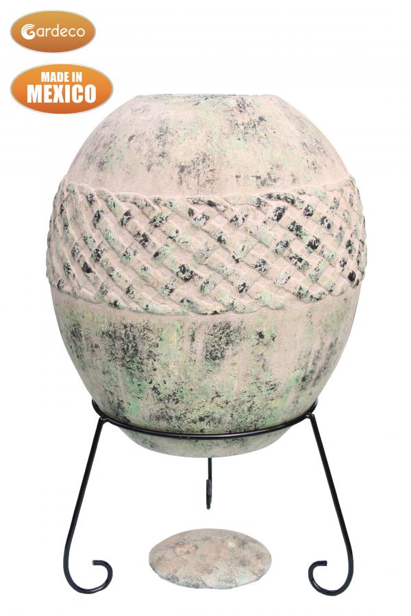 Haeddyn Celtic Ellipse Mexican Chiminea