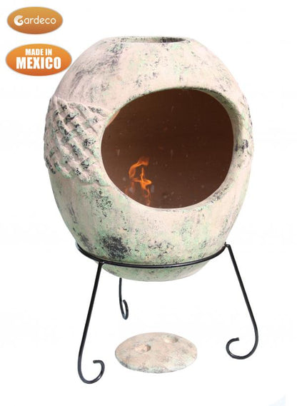 Haeddyn Celtic Ellipse Mexican Chiminea