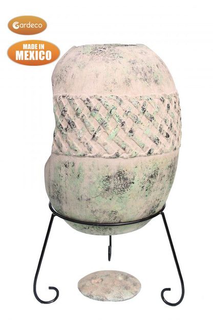 Haeddyn Celtic Ellipse Mexican Chiminea