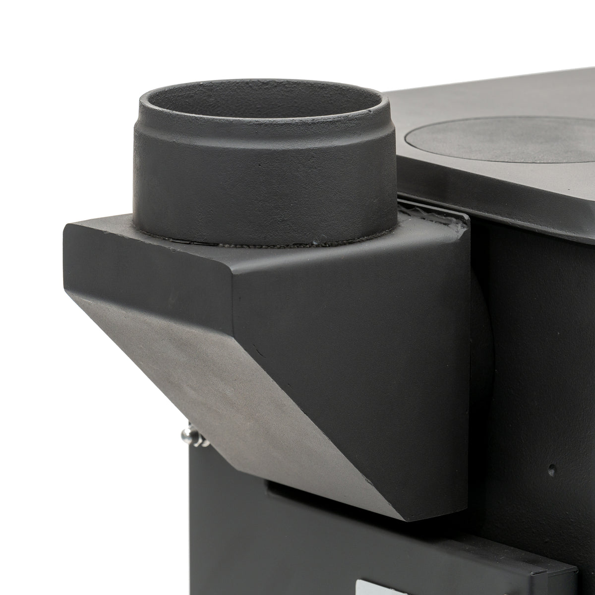 Salamander rear flue wedge