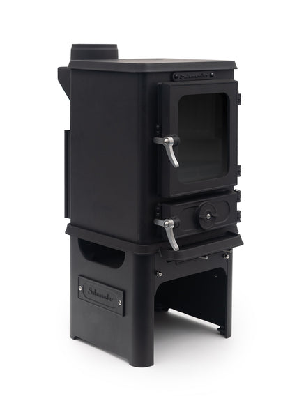 Salamander Hobbit Stove Stand and Logstore