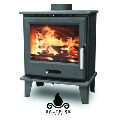 Saltfire Classic 5kW Multi-Fuel Stove – isolated stove view