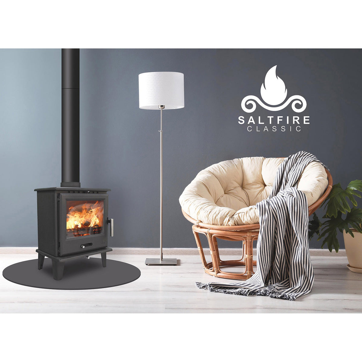 Saltfire Classic 5kW Multi-Fuel Stove – manufacturer image 2