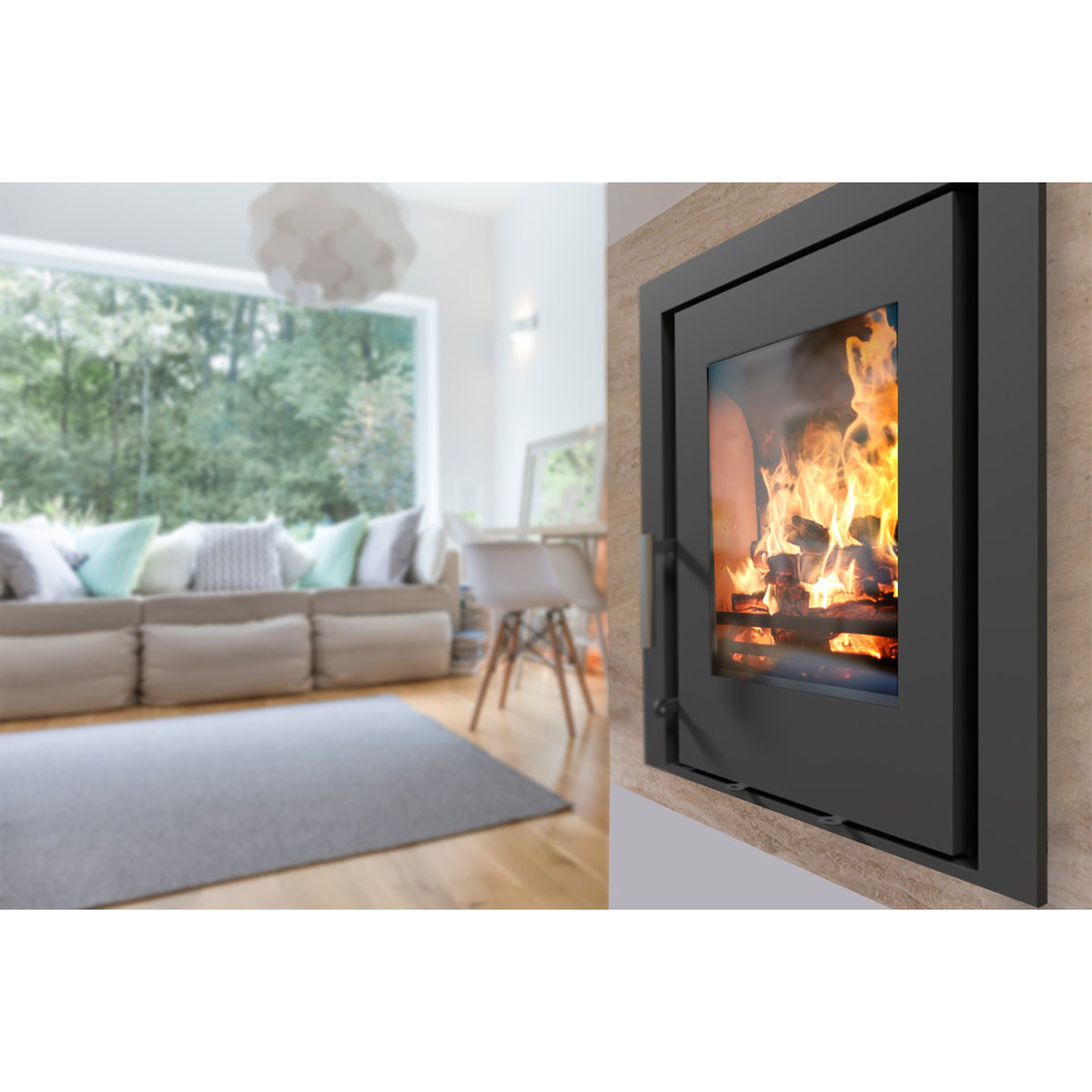Saltfire CS5 Inset 5kW Multi-Fuel Stove – manufacturer image 2