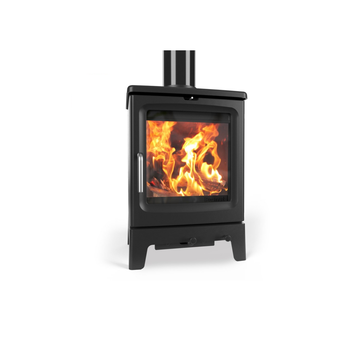 Peanut 5 5kW Wood-Burning Stove — clean product photograph (100)