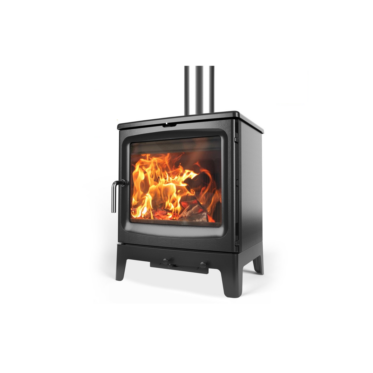 Peanut Bignut 5kW Wood-Burning Stove — clean product photograph (109)