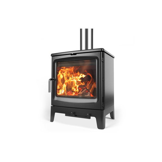 Peanut Bignut 5kW Wood-Burning Stove — clean product photograph (109)