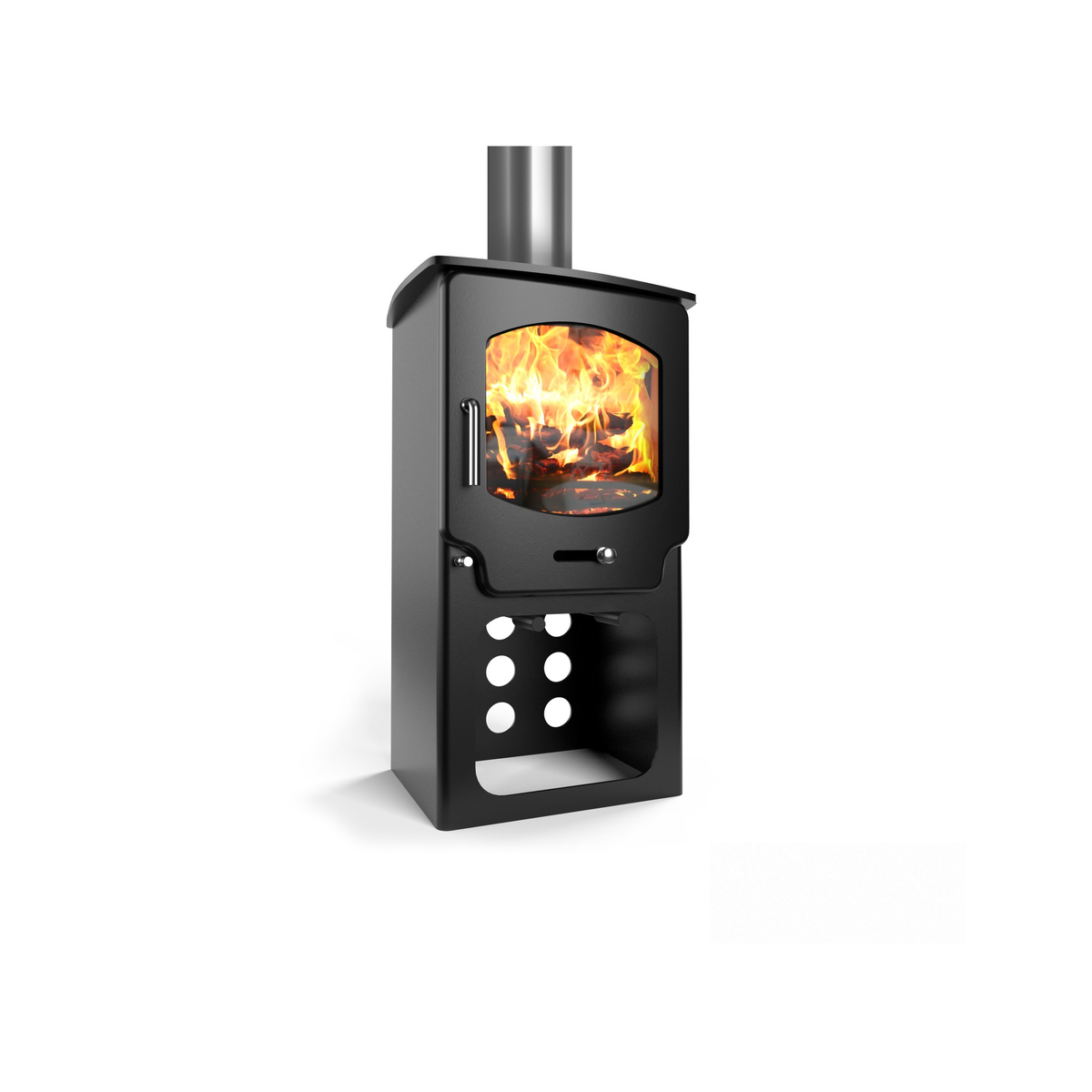 Saltfire ST-X4 4.1kW Multi-Fuel Stove — clean product photograph (26)