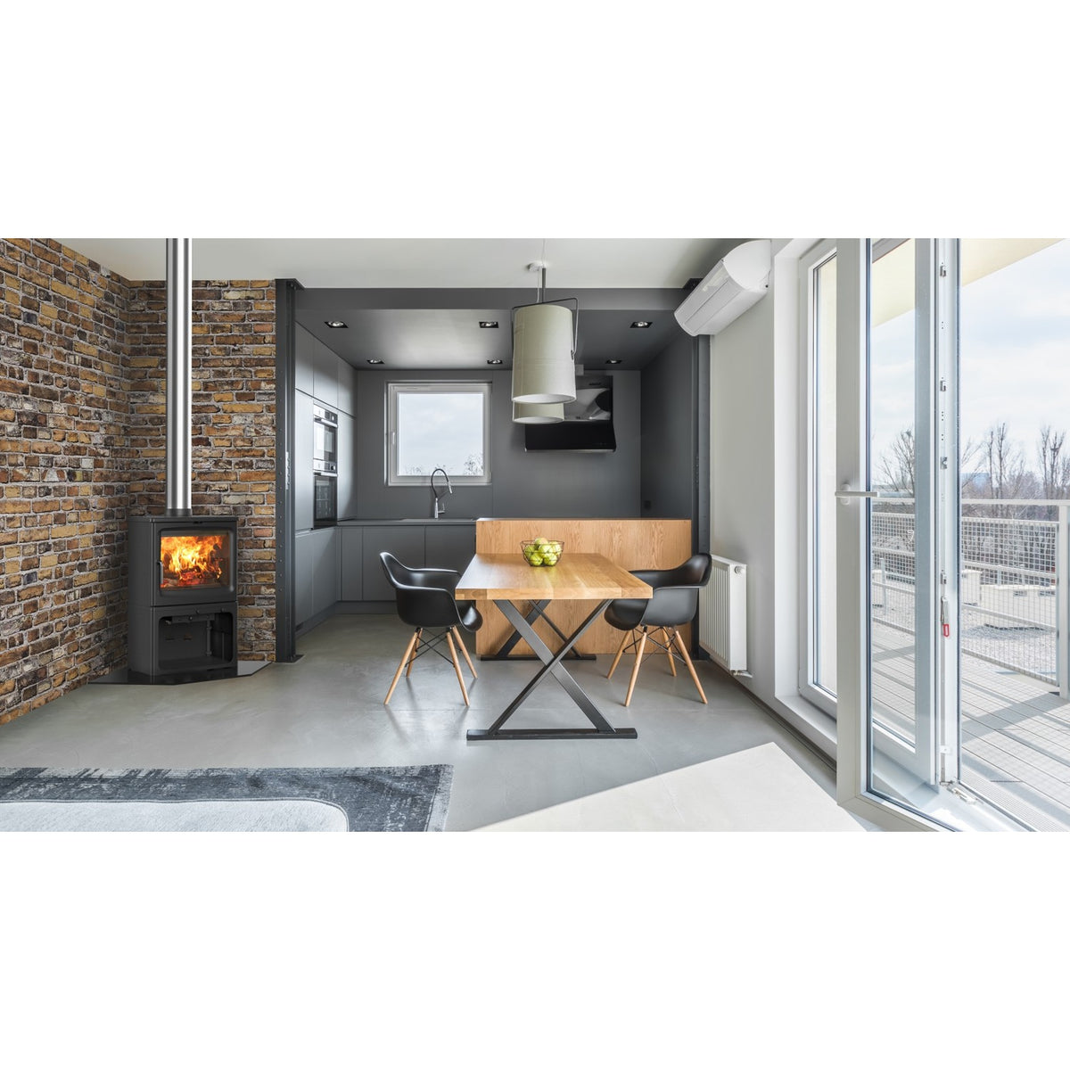 Saltfire Peanut 8 7.9kW Wood-Burning Stove – manufacturer image 8