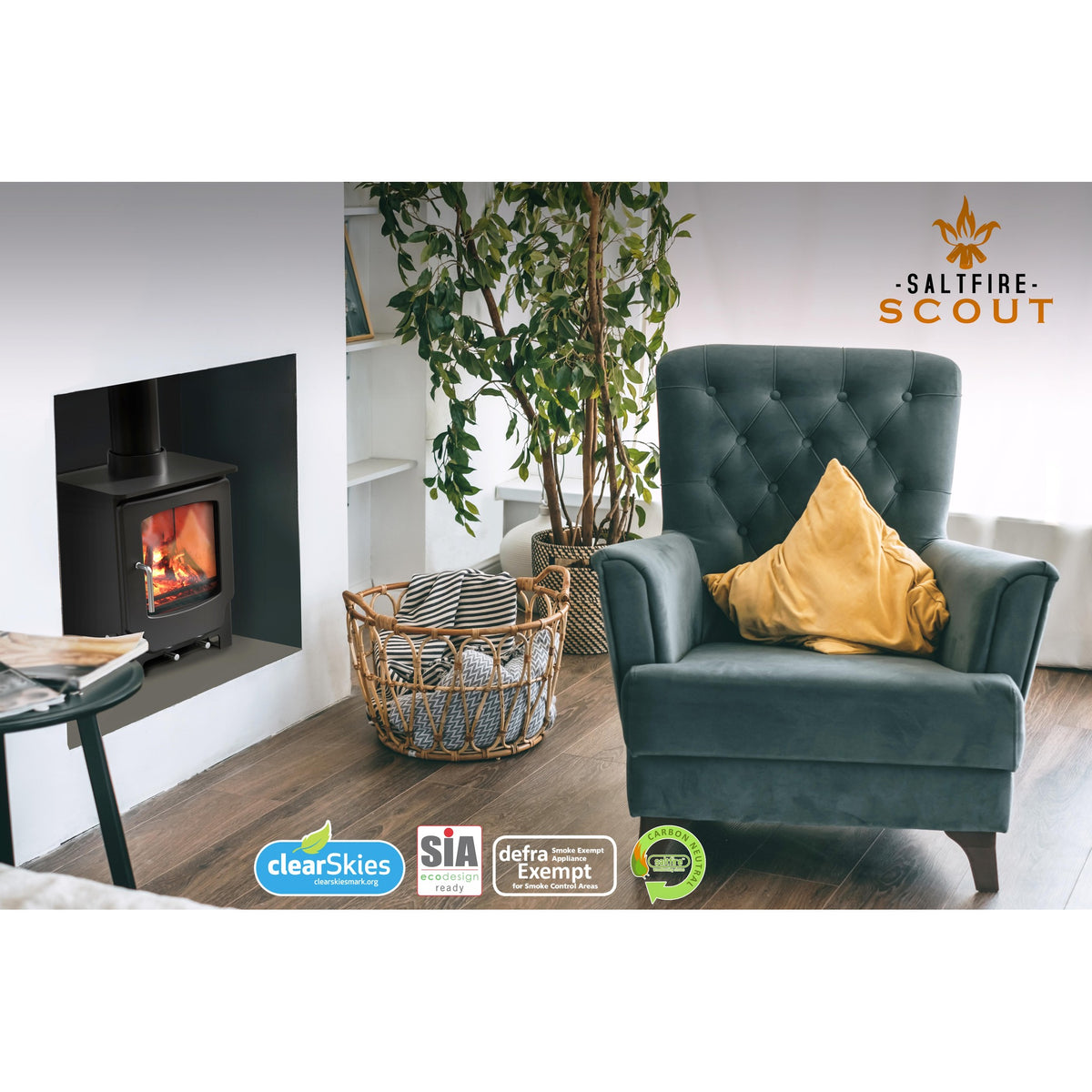 Saltfire Scout 4.3kW Multi-Fuel Stove – manufacturer image 10