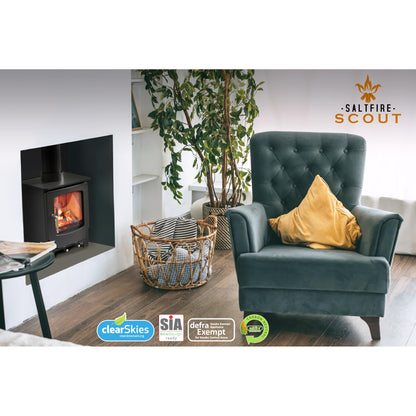 Saltfire Scout 4.3kW Multi-Fuel Stove – manufacturer image 10