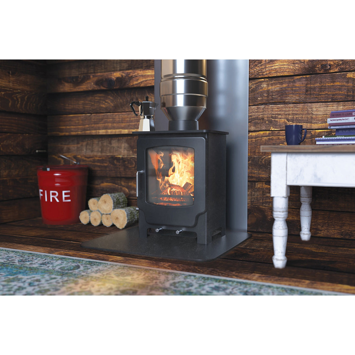 Saltfire Scout 4.3kW Multi-Fuel Stove – manufacturer image 2