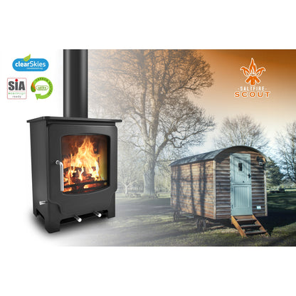 Saltfire Scout 4.3kW Multi-Fuel Stove – manufacturer image 7