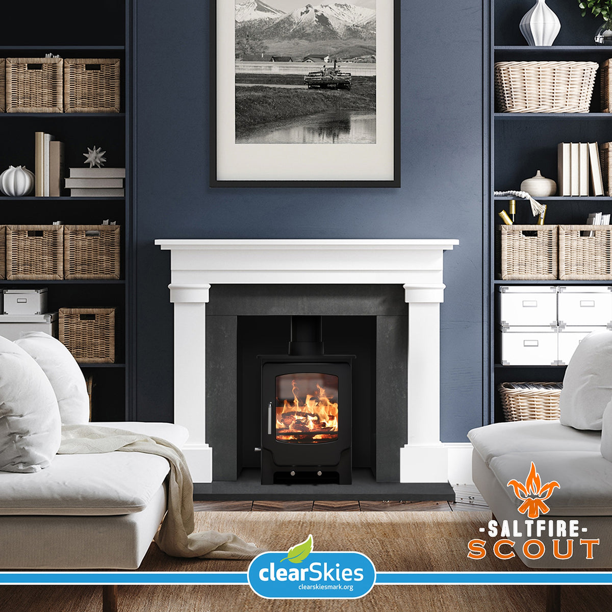 Saltfire Scout 4.3kW Multi-Fuel Stove – manufacturer image 8