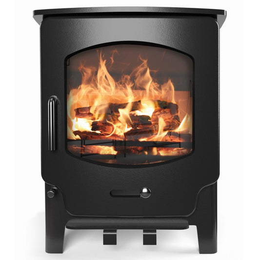 Saltfire ST-X4 4.1kW Multi-Fuel Stove – isolated stove view