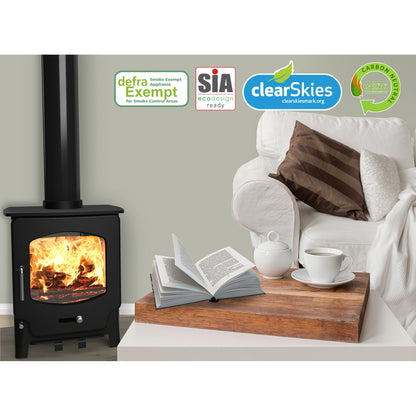 Saltfire ST-X4 4.1kW Multi-Fuel Stove – manufacturer image 2