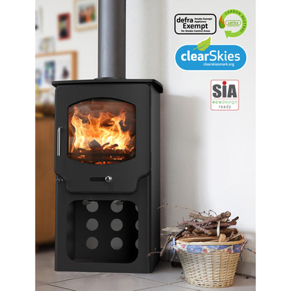 Saltfire ST-X4 4.1kW Multi-Fuel Stove – manufacturer image 6