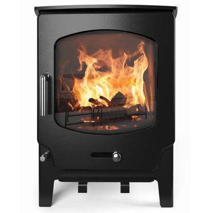 Saltfire ST-X8 8kW Multi-Fuel Stove – isolated stove view