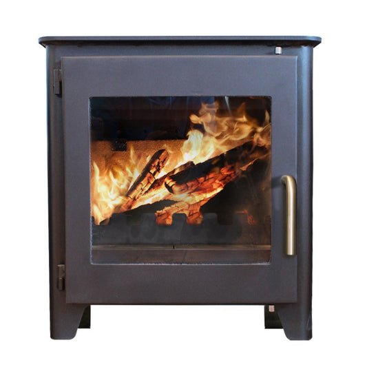 Saltfire ST1 Vision 5kW Wood-Burning Stove – isolated stove view