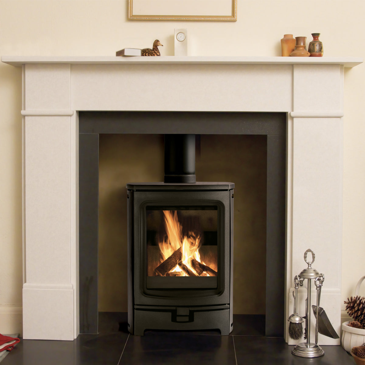 Stove Buddy Buddy 5 Convector alternative installation view