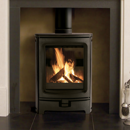 Stove Buddy Buddy 5 Convector installed in a room setting