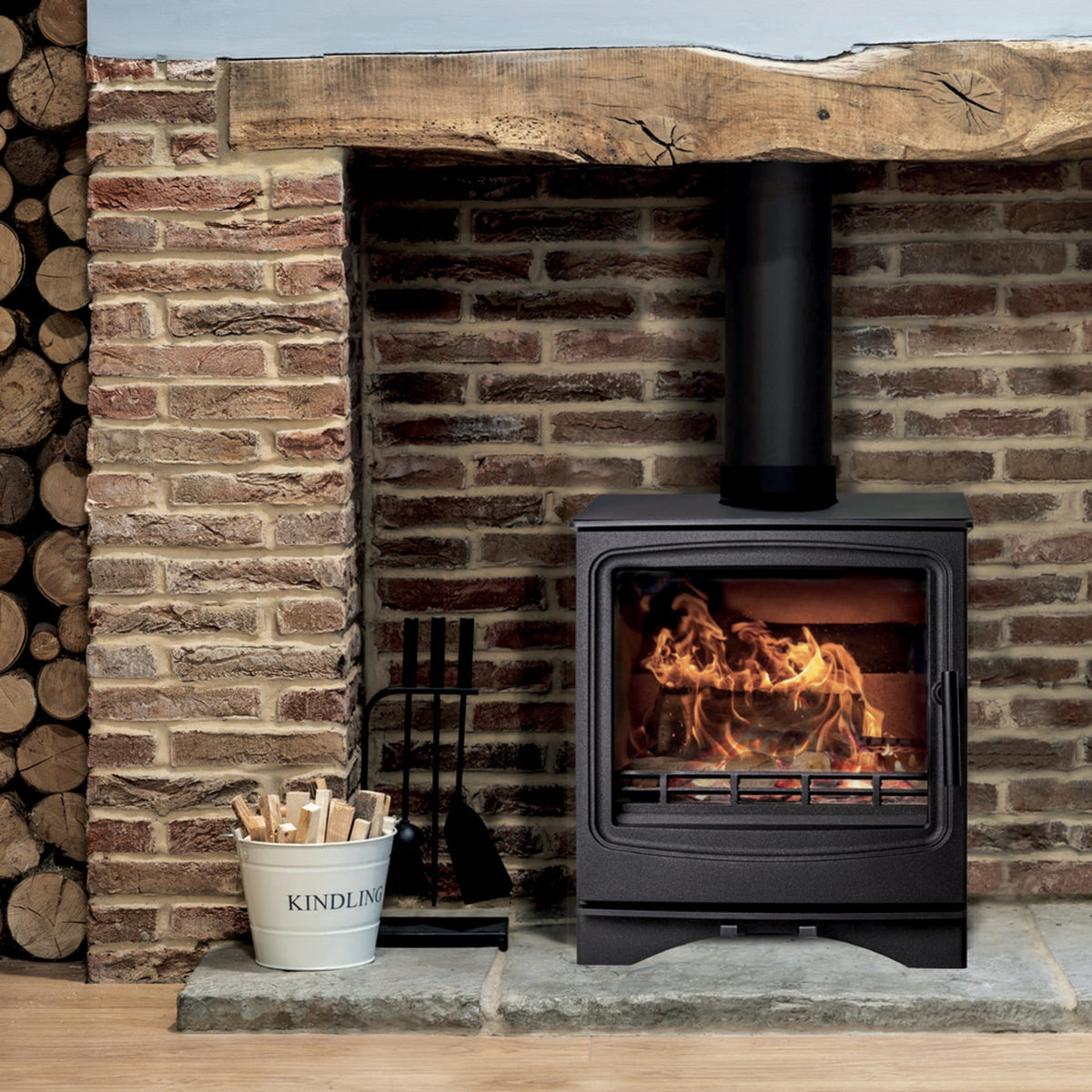 Stove Buddy Buddy 5 Wide alternative installation view