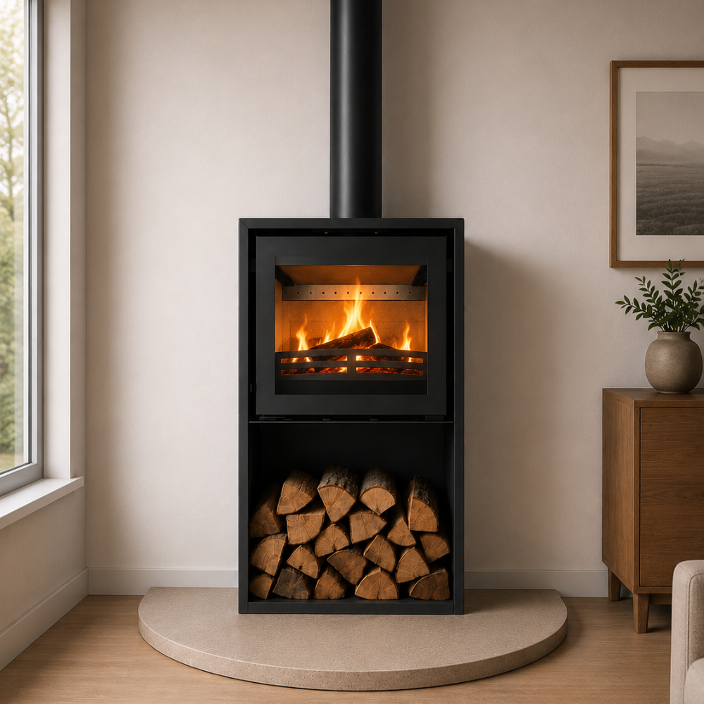 Explorer 7f Freestanding Stove with Steel Door official product image