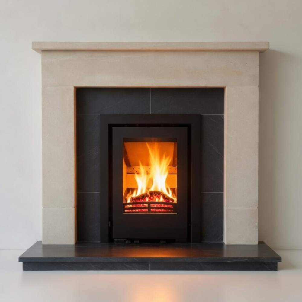 Explorer 5i Inset Stove with Steel Door official product image